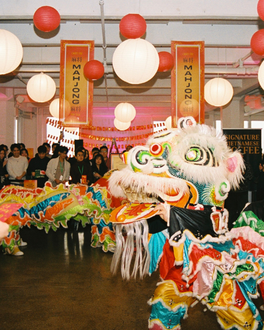 Green Tile Social Club Lunar New Year 2025 Lion Dance