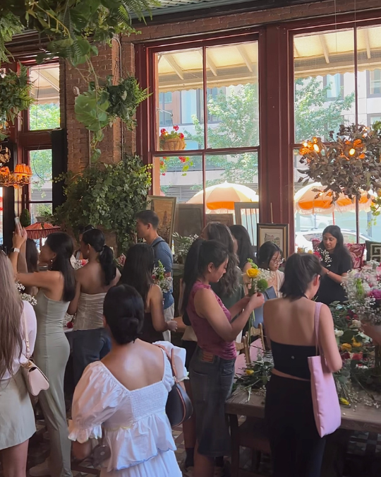 Matcha and Florals Pop-Up Event