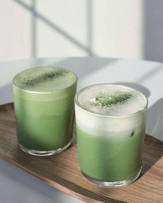Ren Sweet_Cream and Double Matcha Lattes